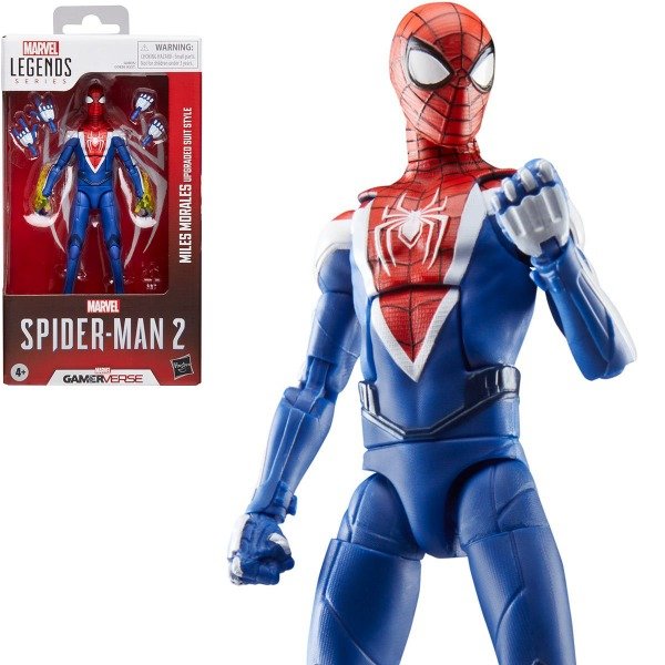 Producto - Marvel Legends Spider-Man Gamerverse Miles Morales Upgraded Suit