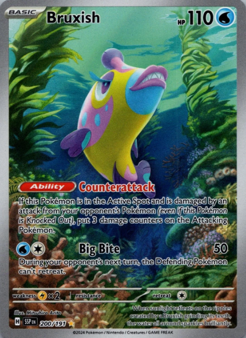 Producto - Bruxish - 200/191 - Surging Sparks - Holo