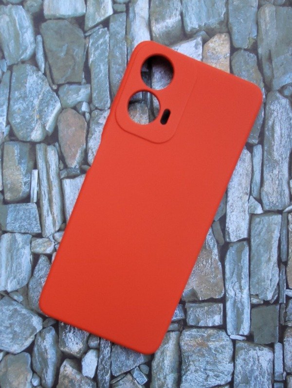 Producto - Funda silicone case Moto G24 roja