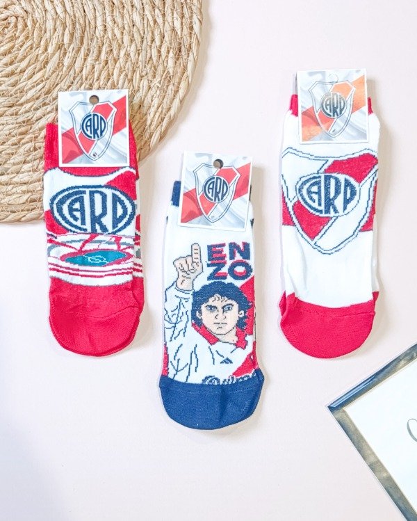 Producto - SOQUETES ADULTO RIVER PLATE