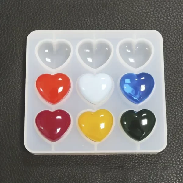 Producto - Molde 9 corazones bombe - 2