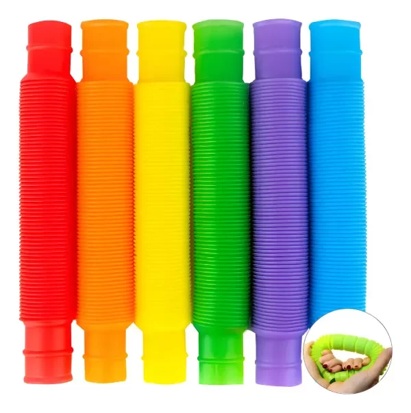 Producto - TUBOS DE POP COLORIDOS - SENSORIAL XL / ENCASTRE