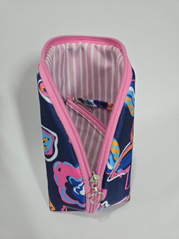 Producto - Porta Taza Flores Fondo Azul - 3