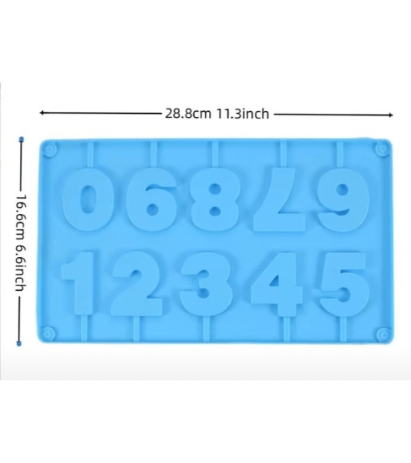 Producto - Molde Números grandes - 2