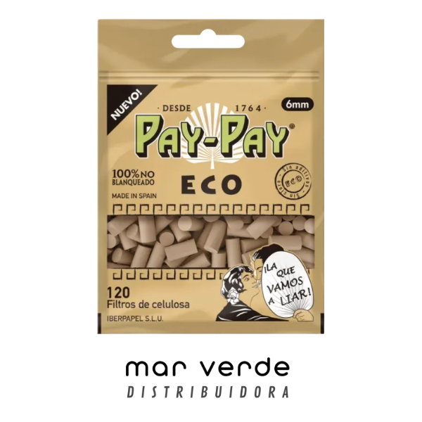 Producto - Filtros PayPay ECO 6mm 120u