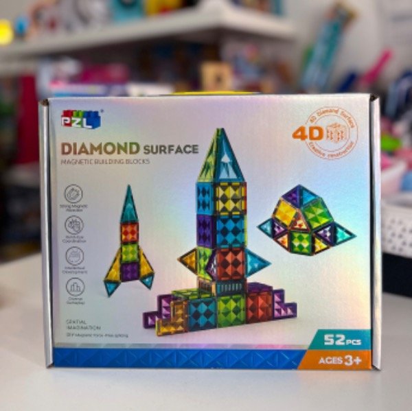 Producto - Juego Magnético Diamond Surface 52 piezas 6073