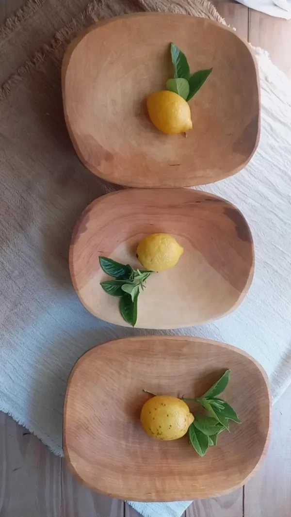 Producto - cuenco Grande de "Lenga" madera nativa de la Patagonia