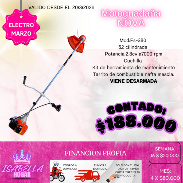 Producto - MOTOGUADAÑA NOVA