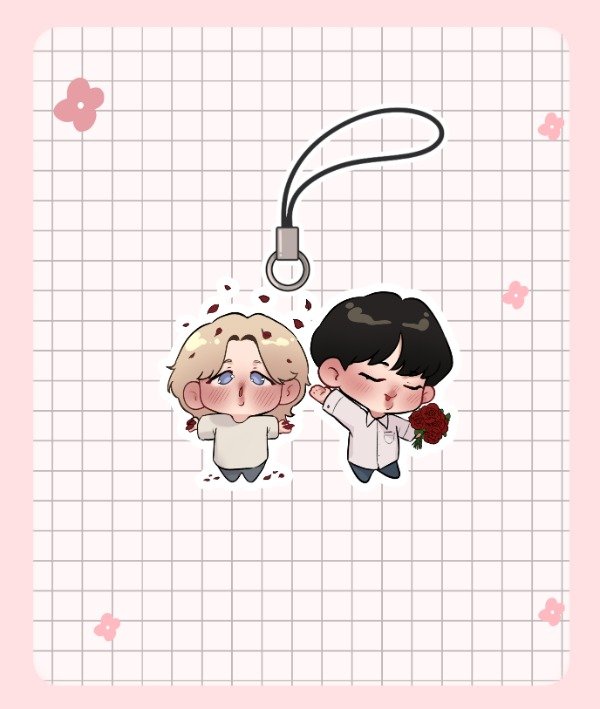 Producto - Phone Charms Acrílicos: BTS x Jimin - 6