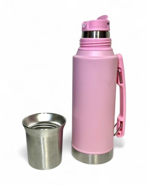 Producto - TERMO MATE SYSTEM ROSA 1L