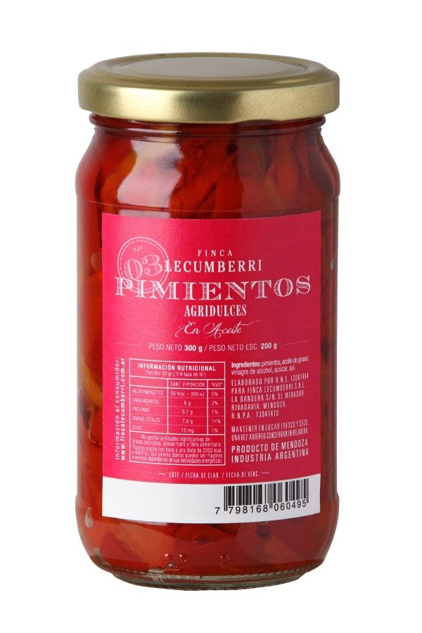 Producto - PIMIENTO AGRIDULCE x 300gr