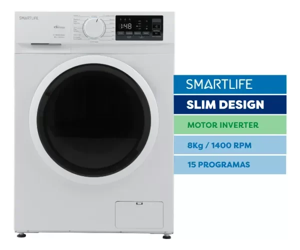 Producto - Lavarropas Automático SL-WMI081400W Inverter 8Kg Blanco