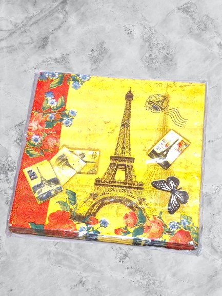 Producto - Servilletas de papel para Decoupage "París"