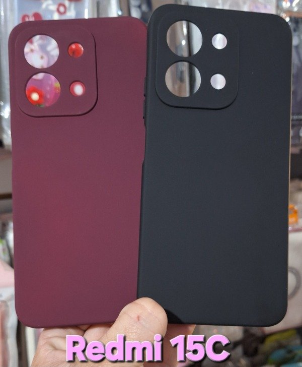 Producto - Fundas silicona con felpa en su interior. Redmi 15C