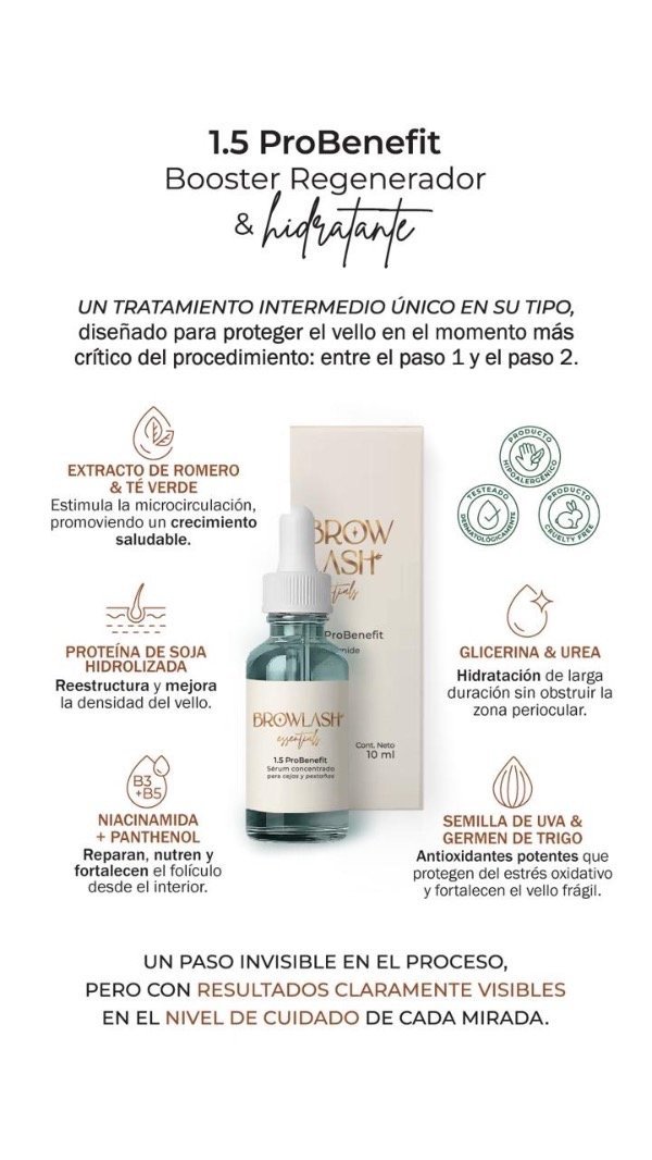 Producto - Combo Paso 1 y 2 Charito + Paso 1.5 Browlash + PINCEL - 2