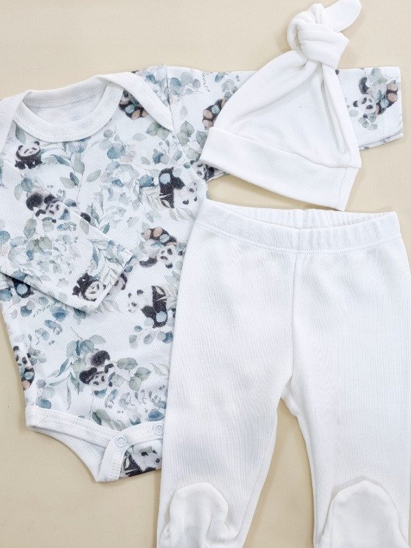 Producto - Ajuar Panda - 3 piezas