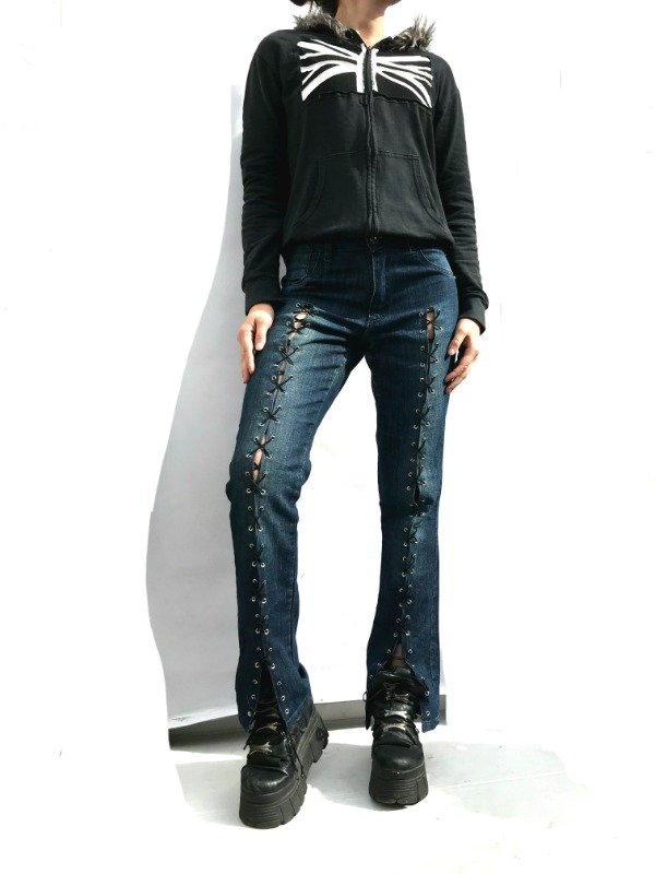 Producto - Eyelet oxide jeans UNISEX - 12