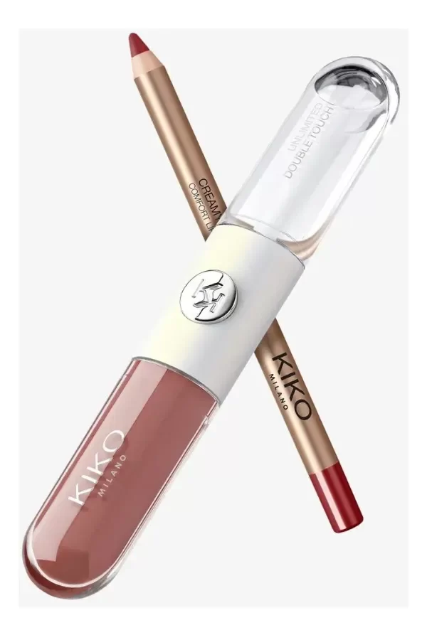 Producto - KIKO MILANO TRIO SET + NECESER doble gloss y lipliner