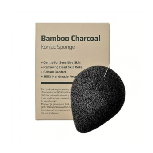 Producto - Purito Seúl- Esponja Konjac de Carbón de Bambú