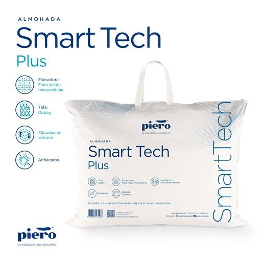 Producto - ALMOHADA PIERO SMART TECH PLUS 70x50