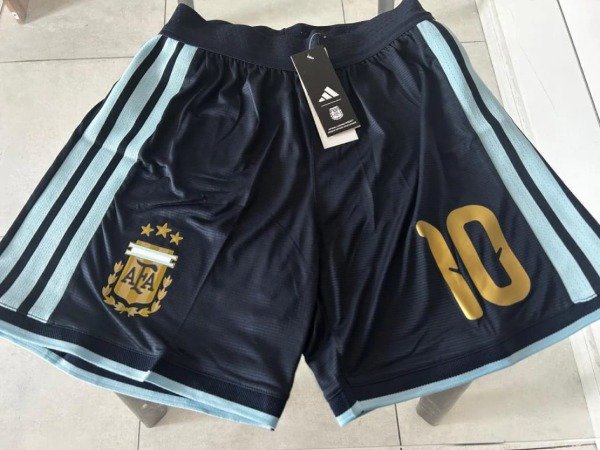 Producto - SHORT IMPORTADO AFA MODELO TITULAR #10 MESSI