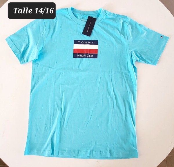 Producto - Remera manga corta Tommy Hilfiger talle 14/16