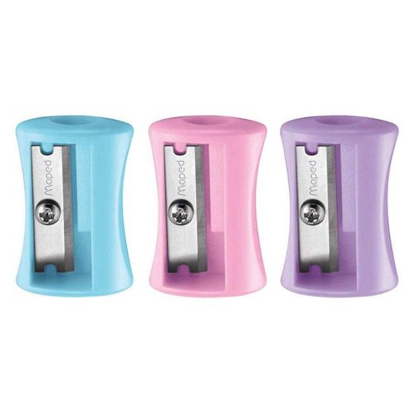 Producto - SACAPUNTA PLASTICO MAPED VIVO PASTEL X 3UN