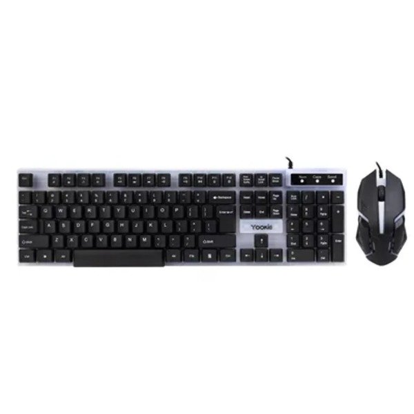 Producto - Generica Kit y Teclado Gamer Yookie YE28 - Con Cable - Ingls 100888