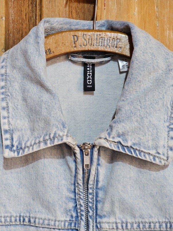 Producto - Campera de Jean HM Celeste t.M - 5