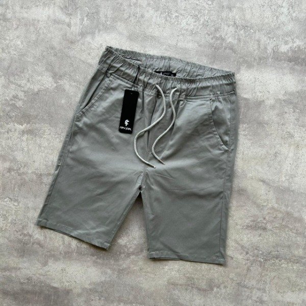 Producto - BERMUDA JOGGERS GRIS PERLA