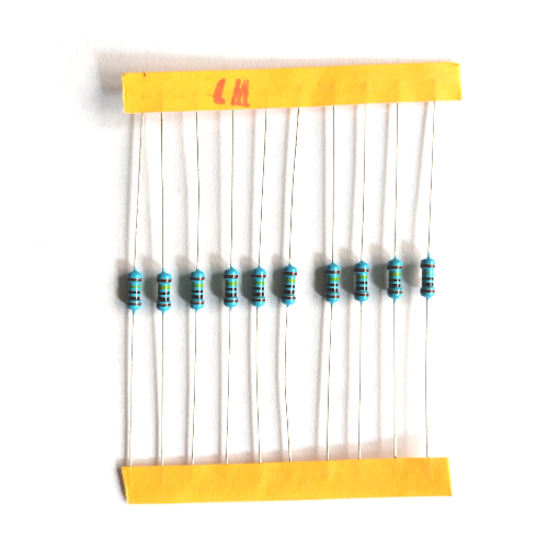 Producto - Resistencias Metal Film 1/4W x10 unidades - 10