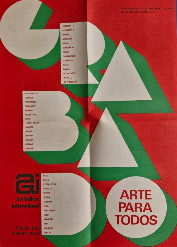 Producto - Romero, Juan Carlos - Grabado (Afiche, 1971) - 0