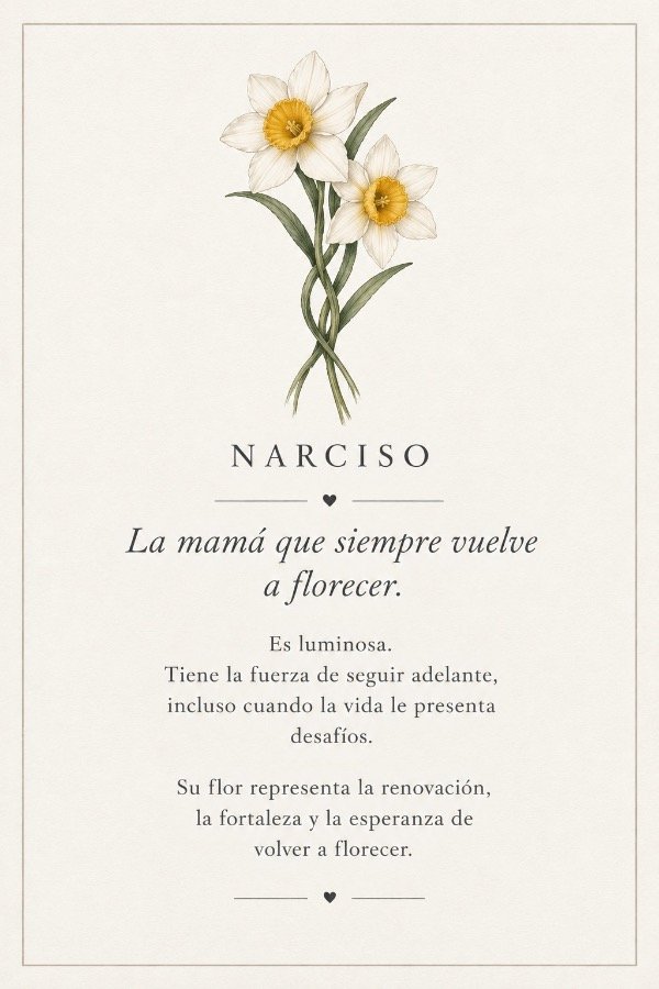 Producto - Mamá Marzo - Narciso - 9