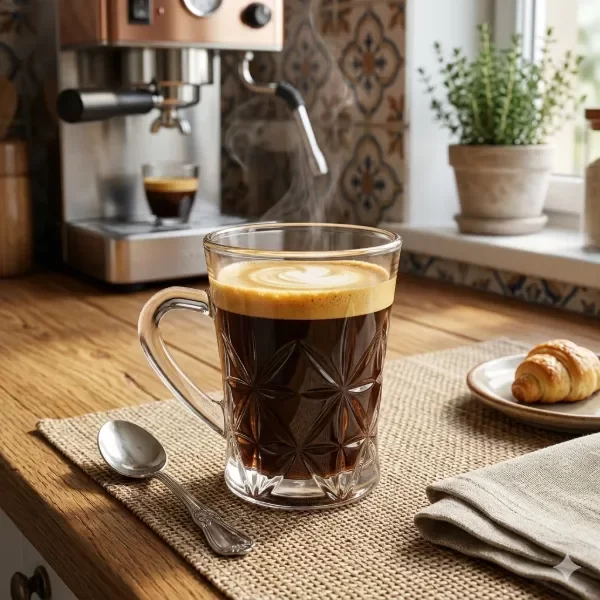 Producto - Jarrito cafe vidrio estrella 150cc X2 UNIDADES