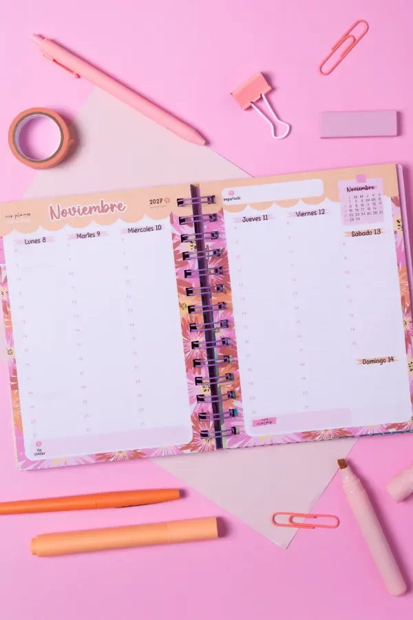 Producto - AGENDA MODERNA SEMANA A LA VISTA 2027 - 16