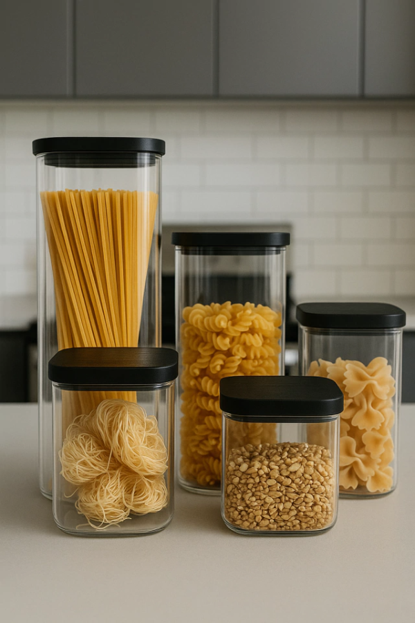 Producto - Set X5 Frascos Vidrio