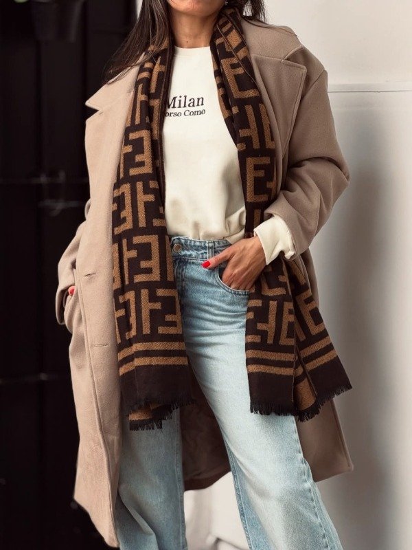 Producto - BUFANDA TIPO FENDI
