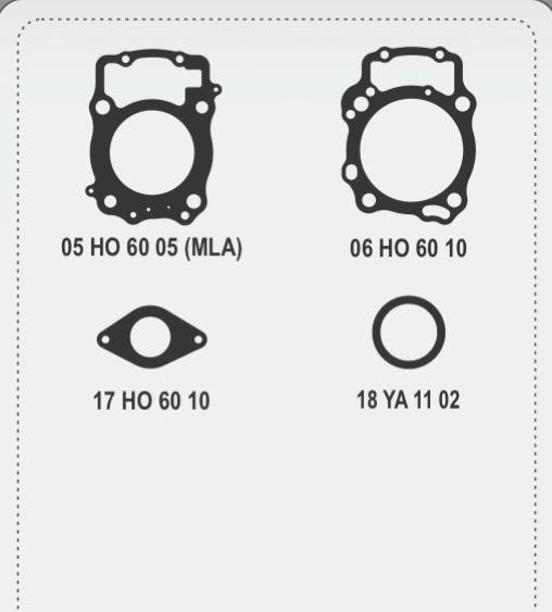 Producto - JUNTAS COMPLETA (CON ORING) HONDA NEW TWISTER CB 250 - ALFA