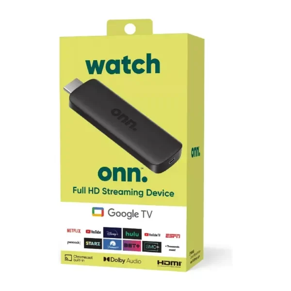 Producto - TV BOX STICK WATCH ONN. FHD ANDROID TV