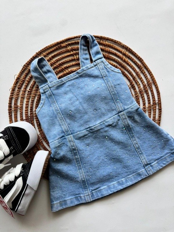 Producto - Vestido denim glitters