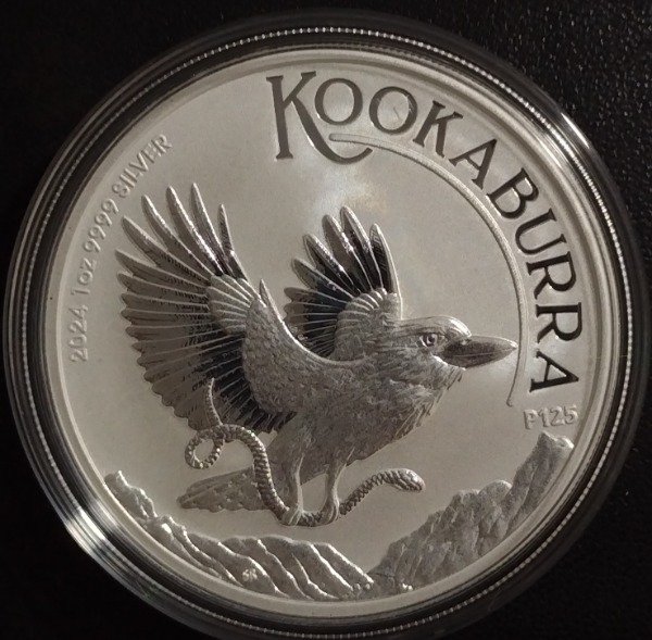 Producto - Australia 1 onza de plata 2024. Kookaburra