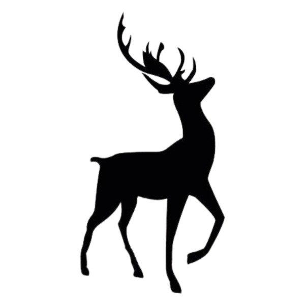 Producto - Silueta de Navidad Reno