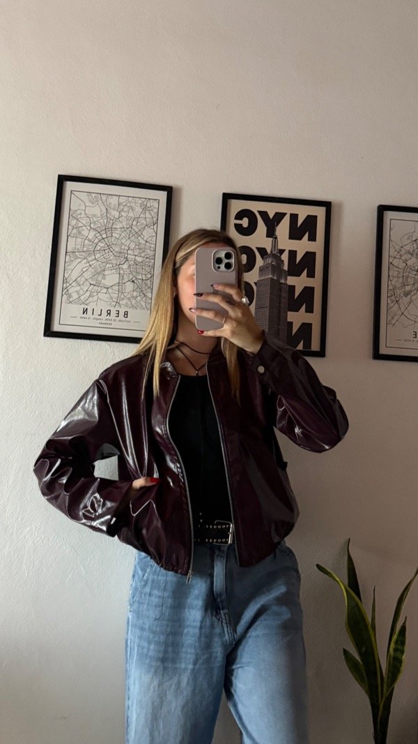 Producto - CAMPERA CHESKA - BORDO