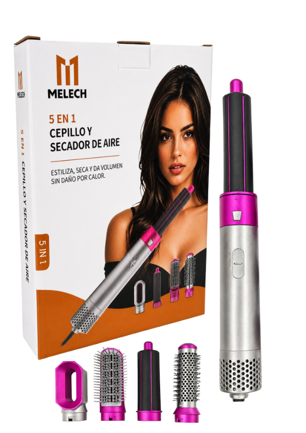Producto - CEPILLO Y SECADOR 5 EN 1 MELECH-346 #7178879412408