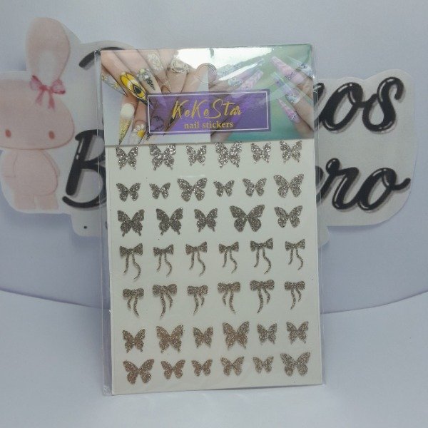 Producto - Sticker Mariposas Reflectivo