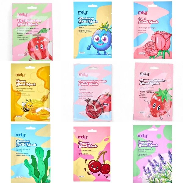 Producto - Mascarilla facial Mely (x3 unidades)