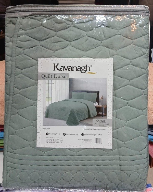Producto - Cover Quilt Kavanagh Queen size + 2 fundas de almohadas