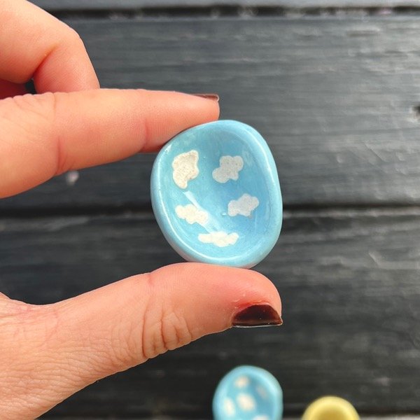 Producto - Worry stone cielo