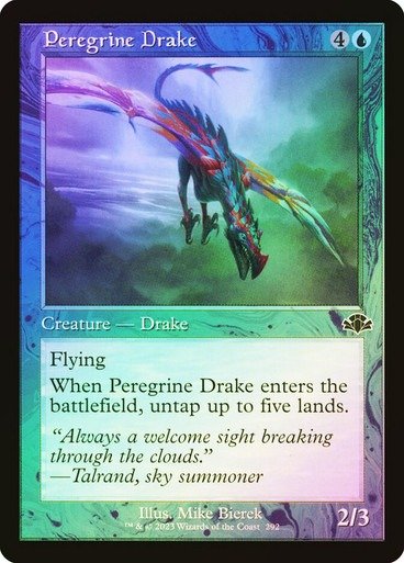Producto - Peregrine Drake (Retro Frame Foil)