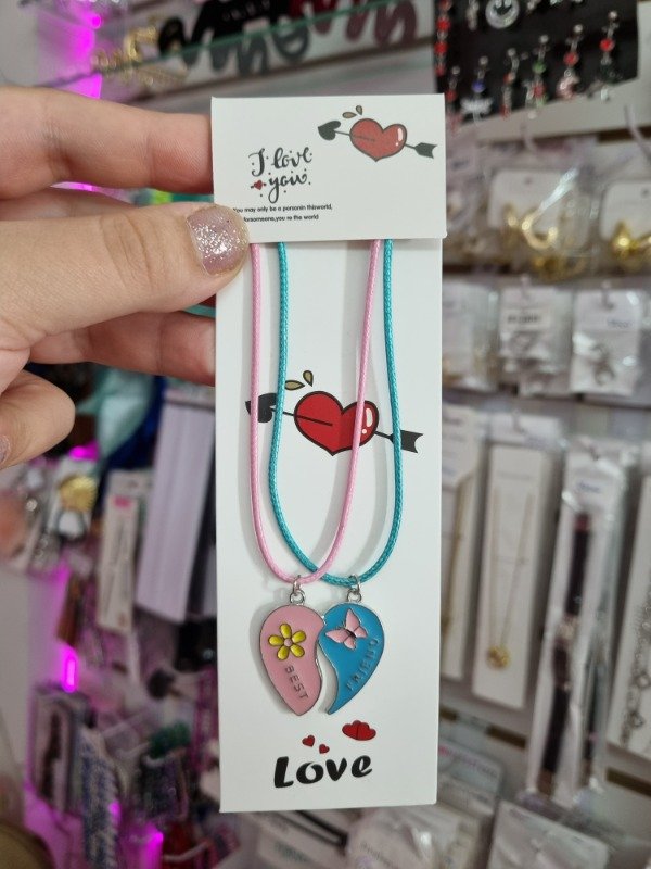 Producto - Collares LOVE Best Friends P/ Compartir - 0